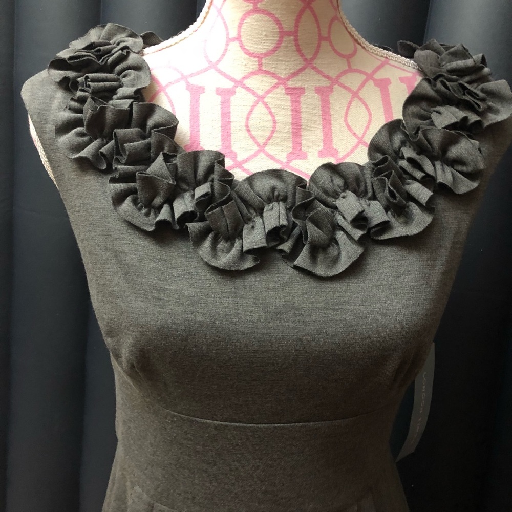 Heather gray dress 👗